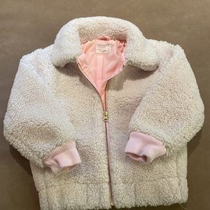 CrewCuts Sherpa coat, size 4/5